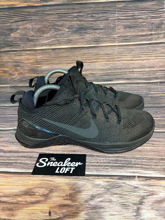 Nike Metcon DSX Flyknit 2 Men\'s Athletic Training Shoes Black Size 9 main image 8